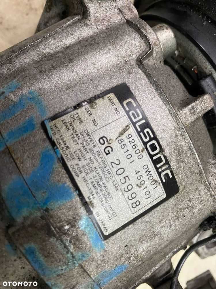 NISSAN NAVARA sprężarka klimatyzacji 926000W001 - 2