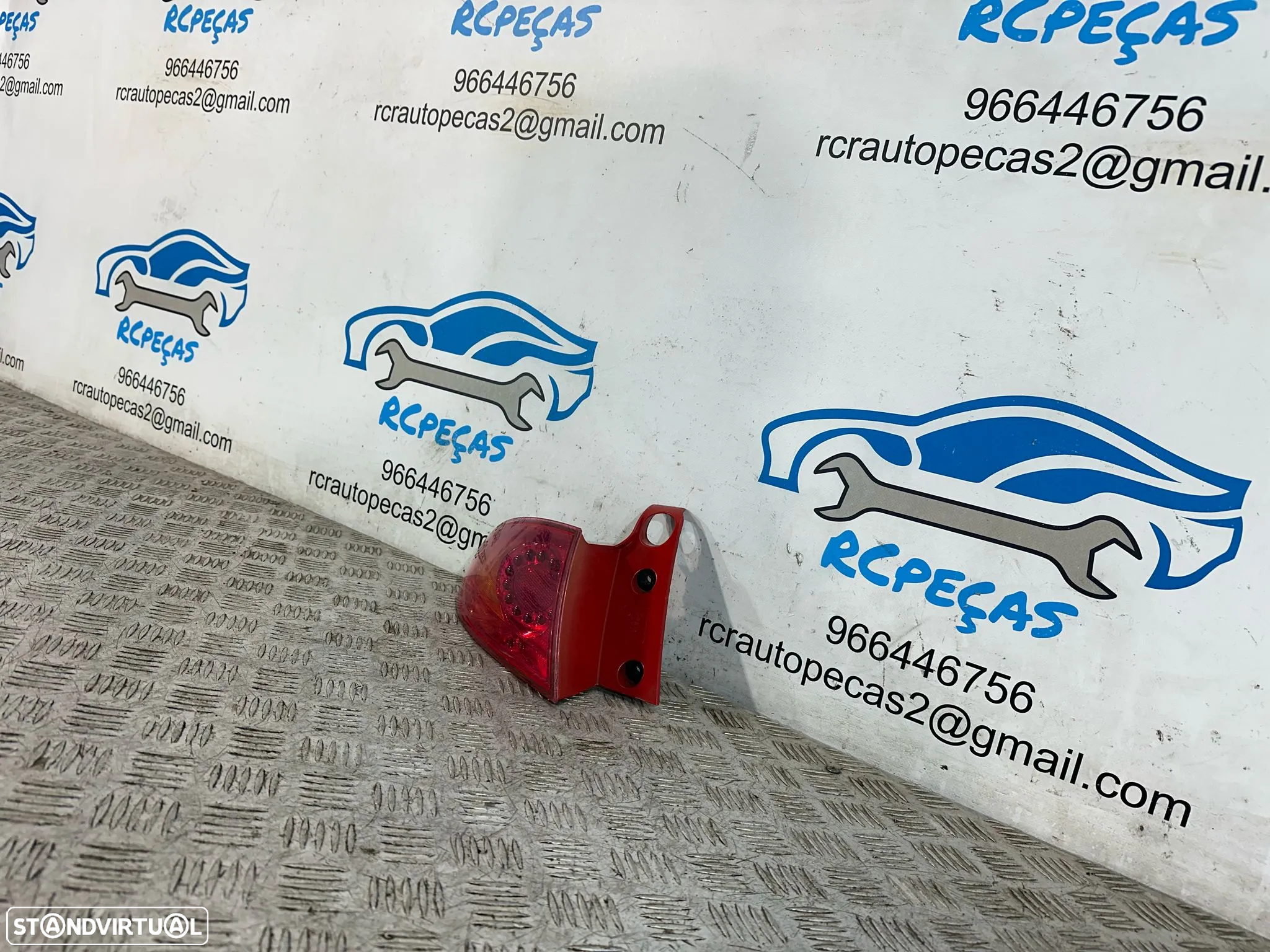 .Conjunto Farolins Tras Traseiro Direito Esquerdo Original Seat Leon 1P Mk2 1P0945095F 1P0945096F 2005 a 2012 - 10