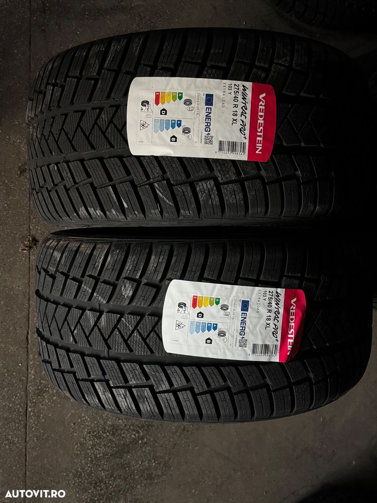 Vând 2 anvelope 275/40/18 vredestein de iarnă noi - 1