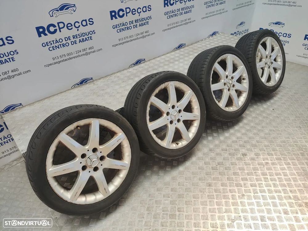 Conjunto Jantes 17 Originais Mercedes Benz Class C W203 7,5J ET37 5x112 - 3