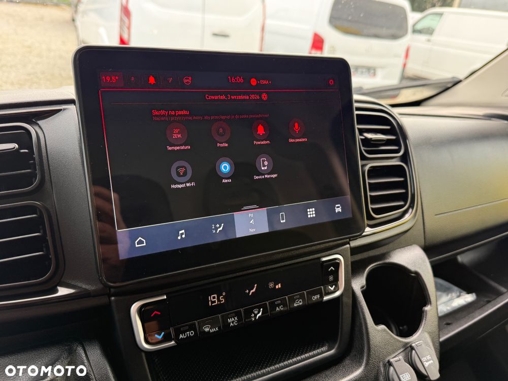 Fiat Ducato/180KM POWER/L5H3 MAXI/Klima/Navi/Tempomat/Virtual Cocpit - 22