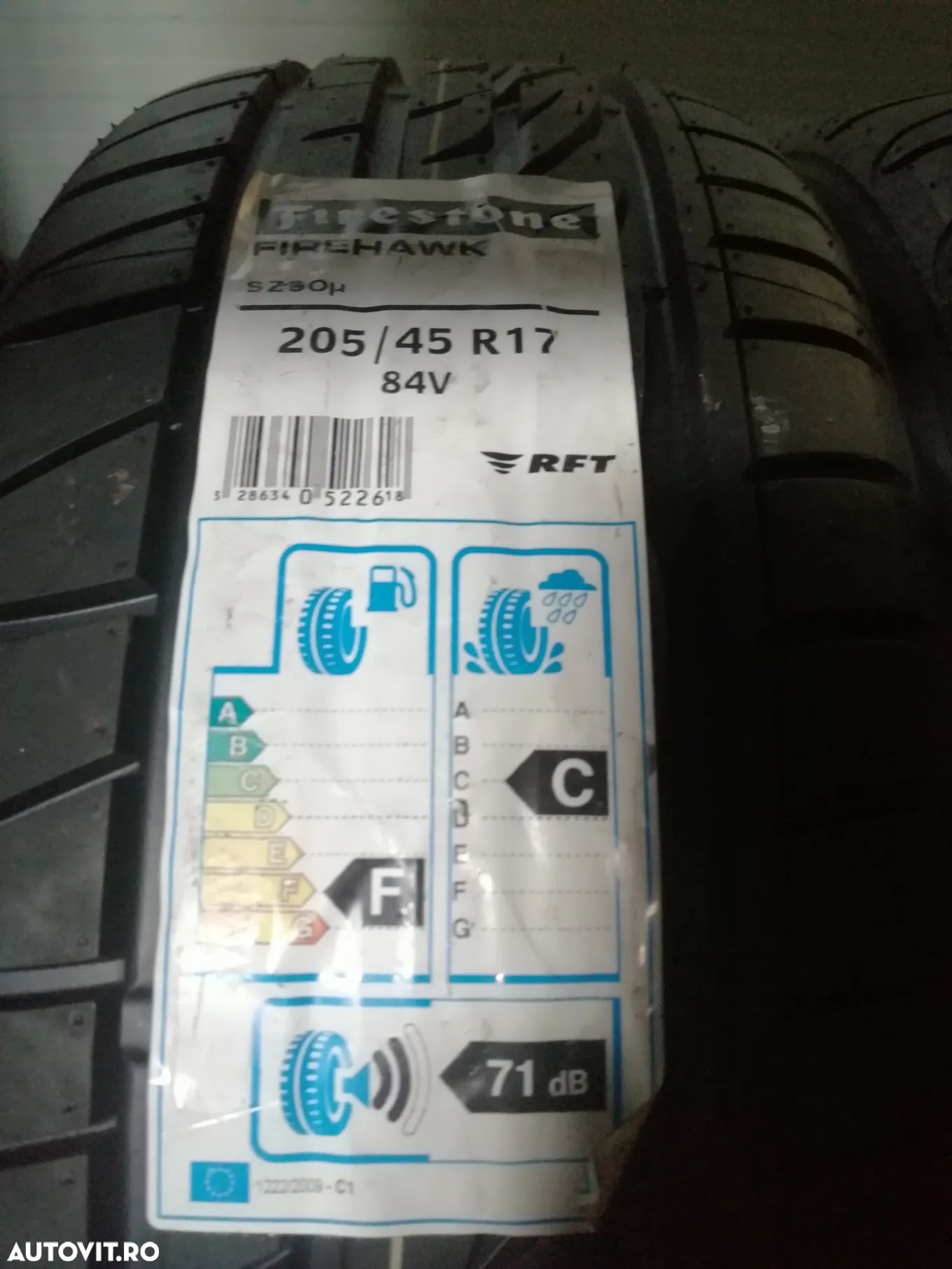 Anvelope noi vara 205/45 R17 FIRESTONE FIREHAWK SZ90Q 84V - 1