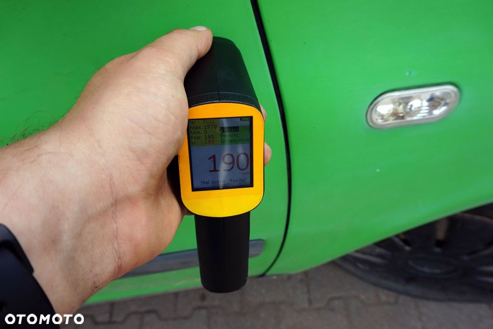 DRZWI PRZEDNIE PRAWE SHARAN I MK1 LIFT 7M9 LA9B  ZIELONY VOLKSWAGEN 2000-2010 - 6