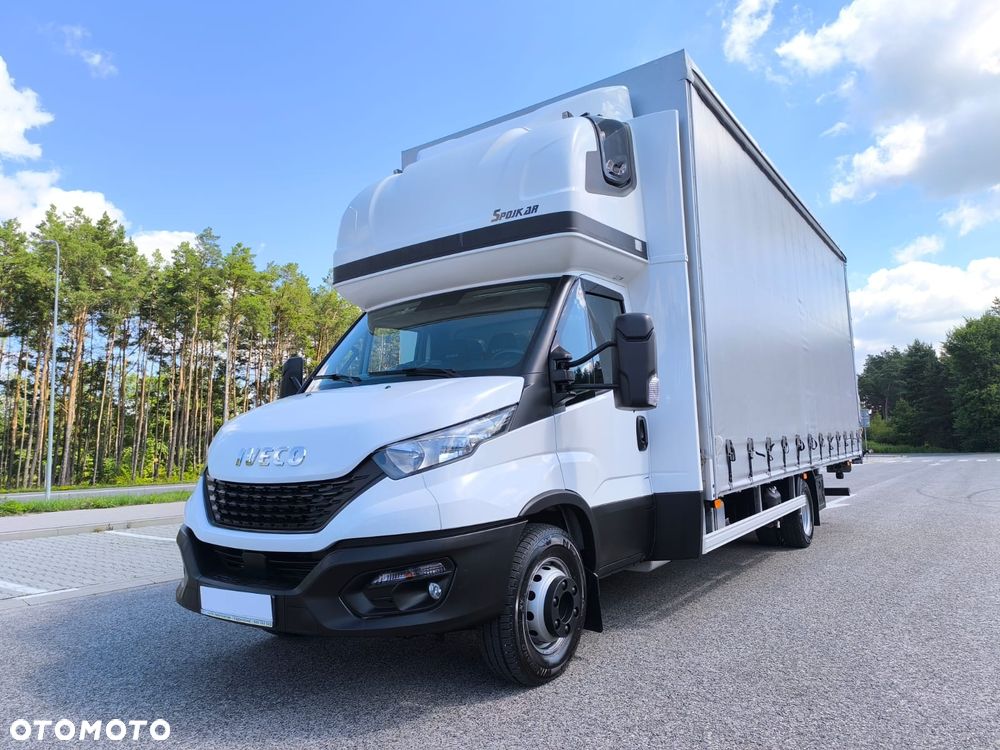 Iveco Daily 70C18 WINDA 1000kg, Sypialnia, 6.50m, 16Palet, 2xFirana + Zsuwany Dach! - 30