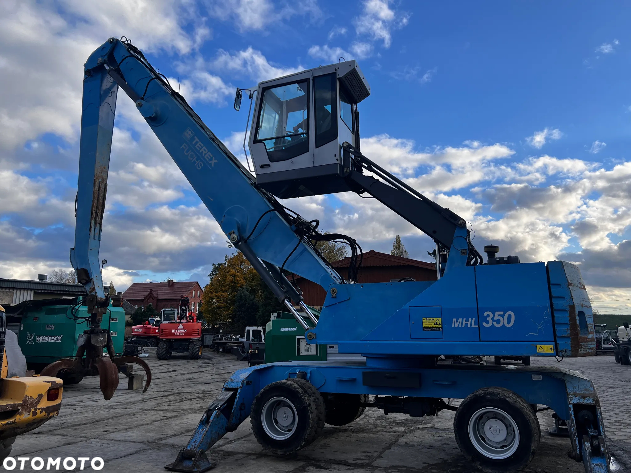 Fuchs MHL350D MHL 350 D + generator + chwytak - 2