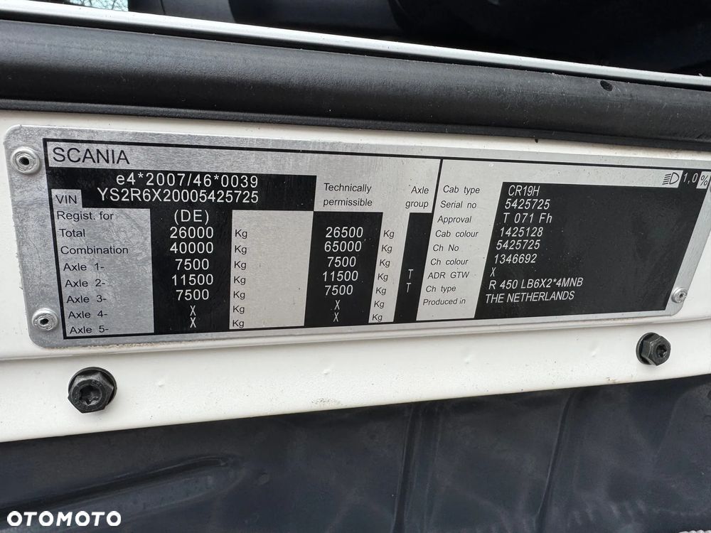 Scania R 450/Euro 6/Bez Egr/full serwis/ - 37