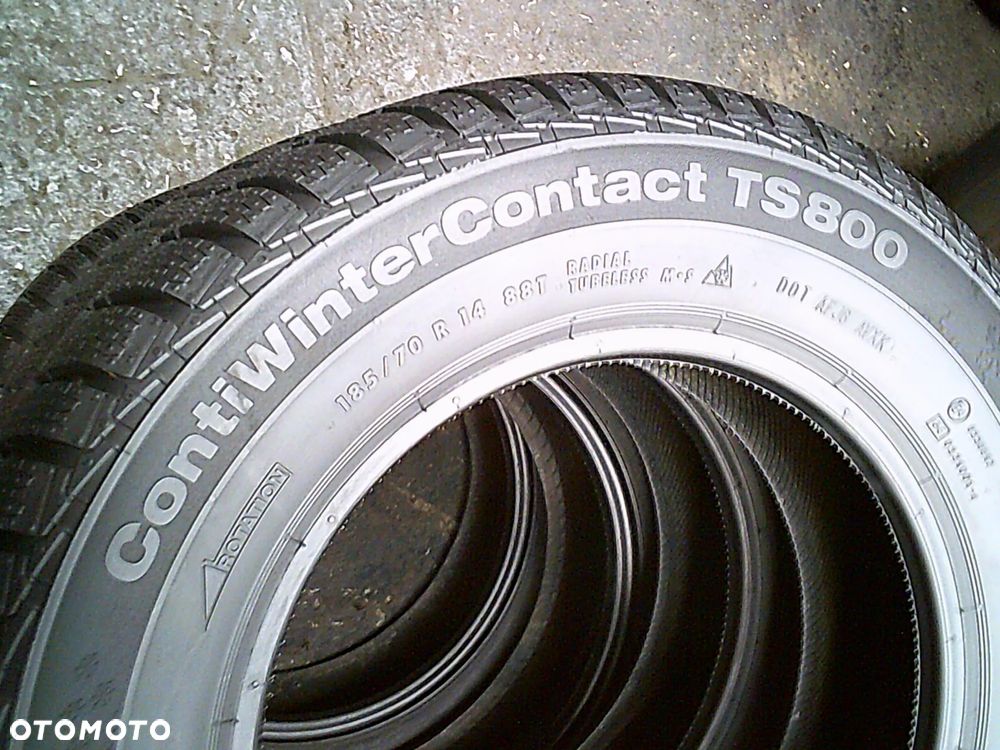 2x CONTINENTAL WinterContact TS800 185/70R14 NOWE 2023 - 4