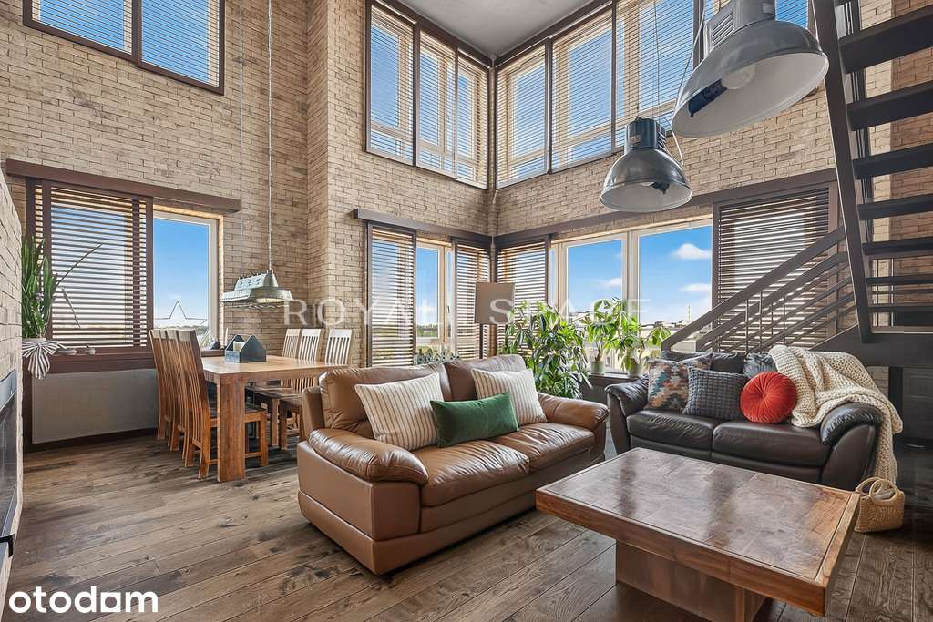 Penthouse z ogrodem na dachu | Saska Kępa