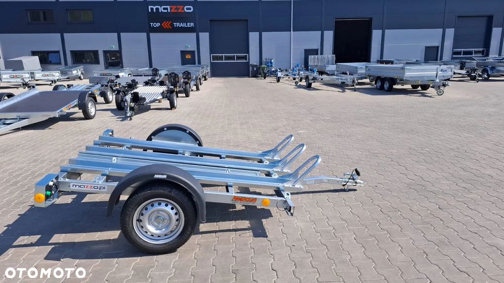 Neptun DOSTAWA Przyczepka 225x148,5cm N7-221 pm3 Lekka przyczepa jednoosiowa na 3 motory! DMC 750 kg GN202 - 11