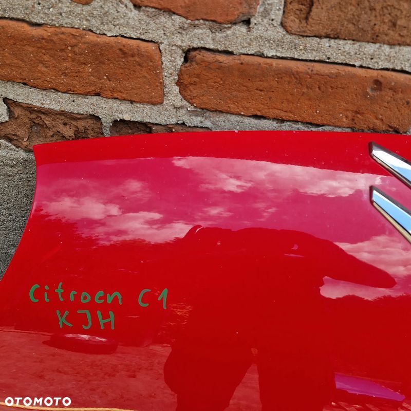 Citroen C1 maska pokrywa silnika KJH - 4