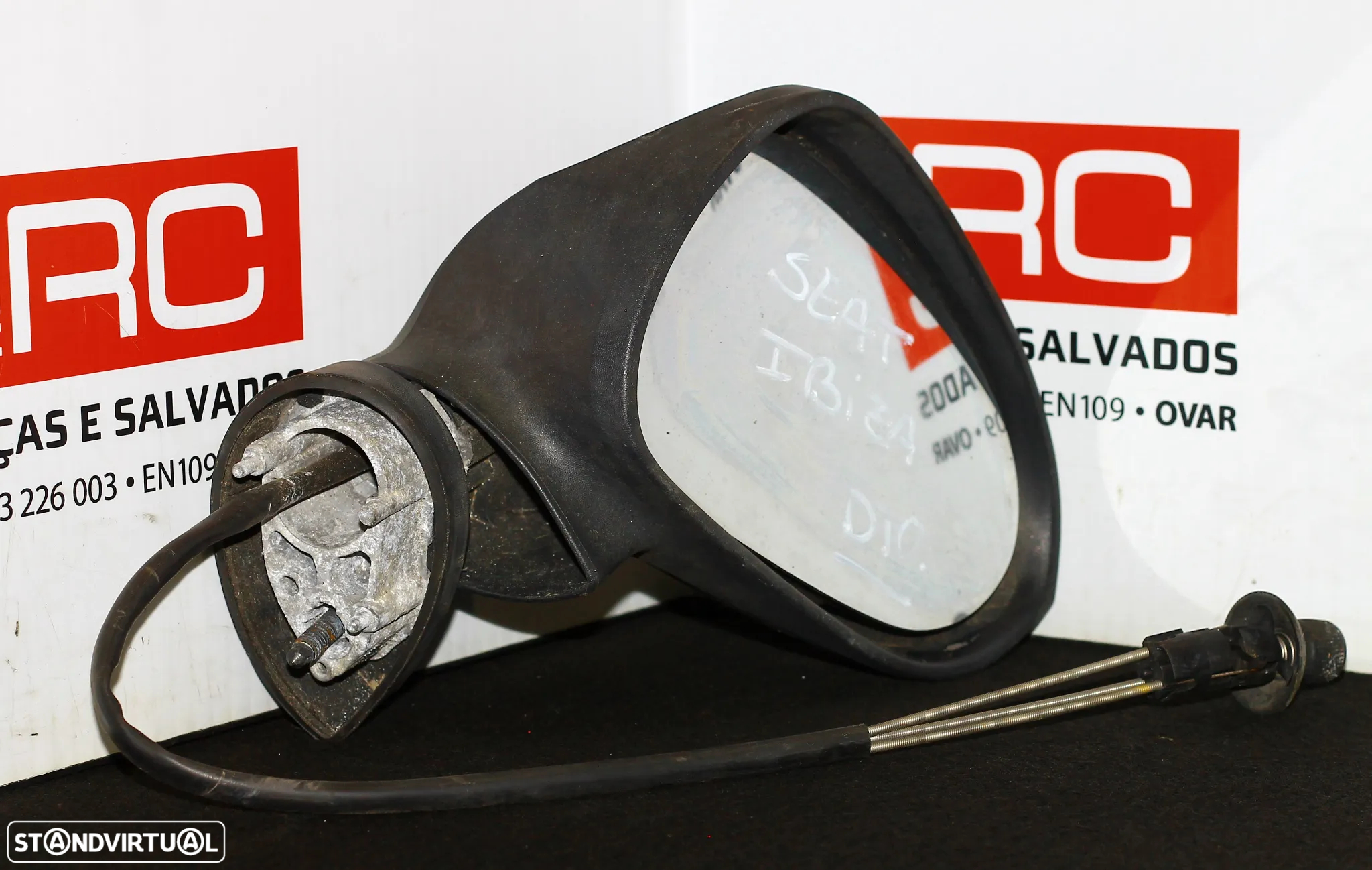 ESPELHO RETROVISOR DIREITO SEAT IBIZA - 2