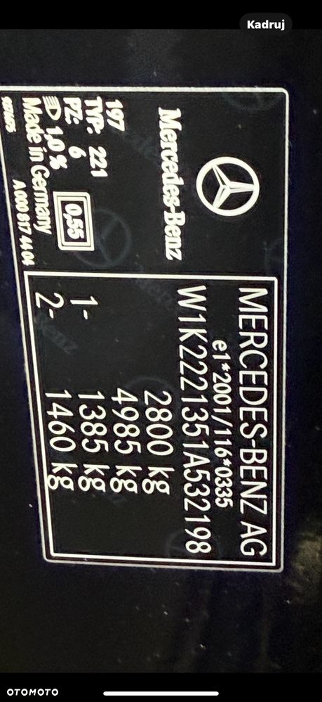 Mercedes-Benz Klasa S 400 d 4-Matic L 9G-TRONIC - 38