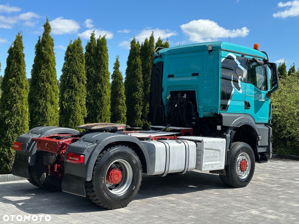 MAN / TGS / 18.510 / 4x4 / STAŁY NAPĘD + REDUKTOR  / ALLROAD / - 25