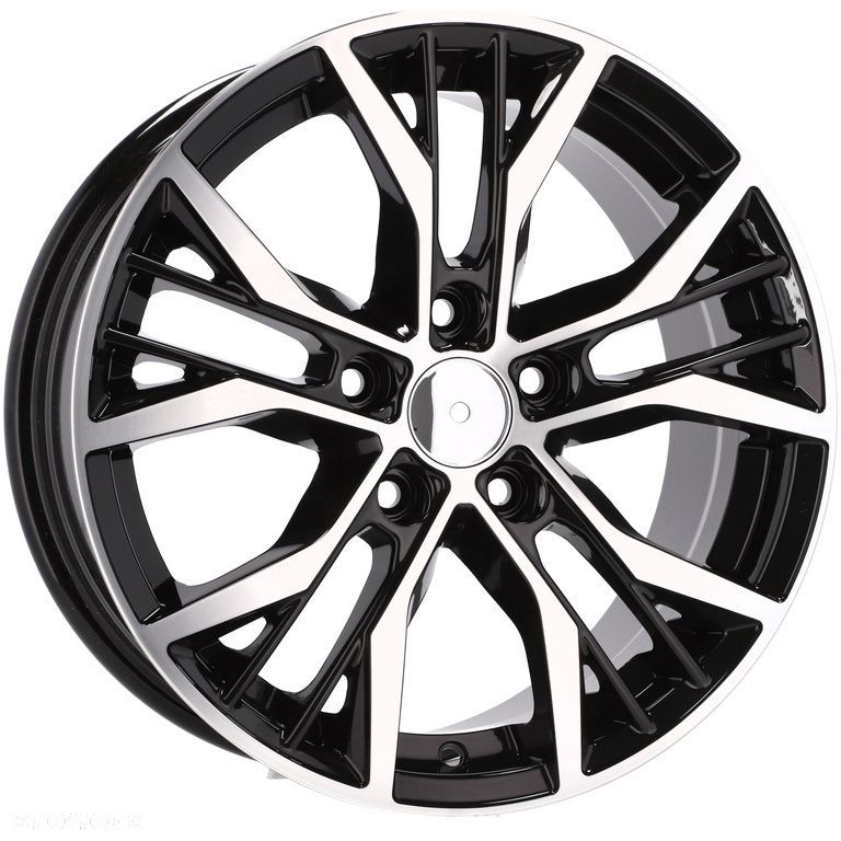4x Felgi 16 m.in. do VW Caddy Crossgolf Golf Plus Sportsvan Variant Passat T-Roc - BK713 - 8