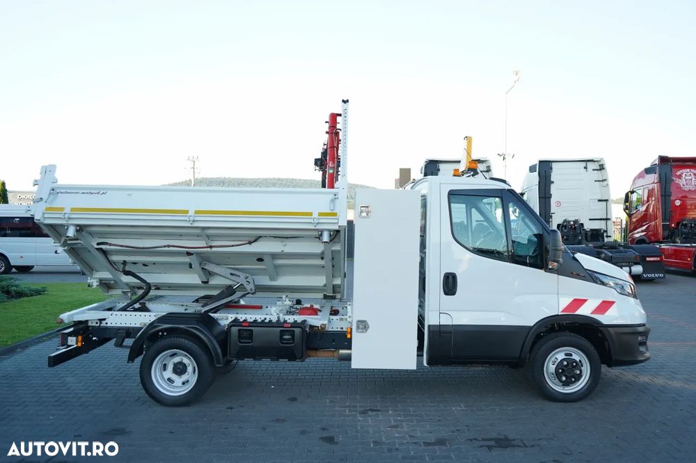 Iveco DAILY 35-160 / BASCĂLĂTOARE 3 PAGINI OȚEL / DUBLU / MANUALĂ / IMPORTATĂ / EURO 6 - 18