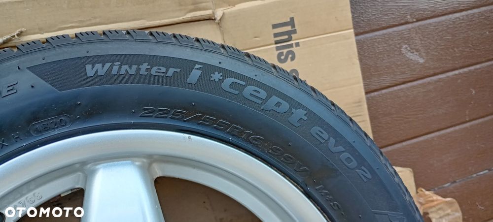 Alufelgi z oponami koła 5x112 225/55 7.5J ET35 R16 Mercedes E-Klasa W211 P7518112 KBA 44786 - 12