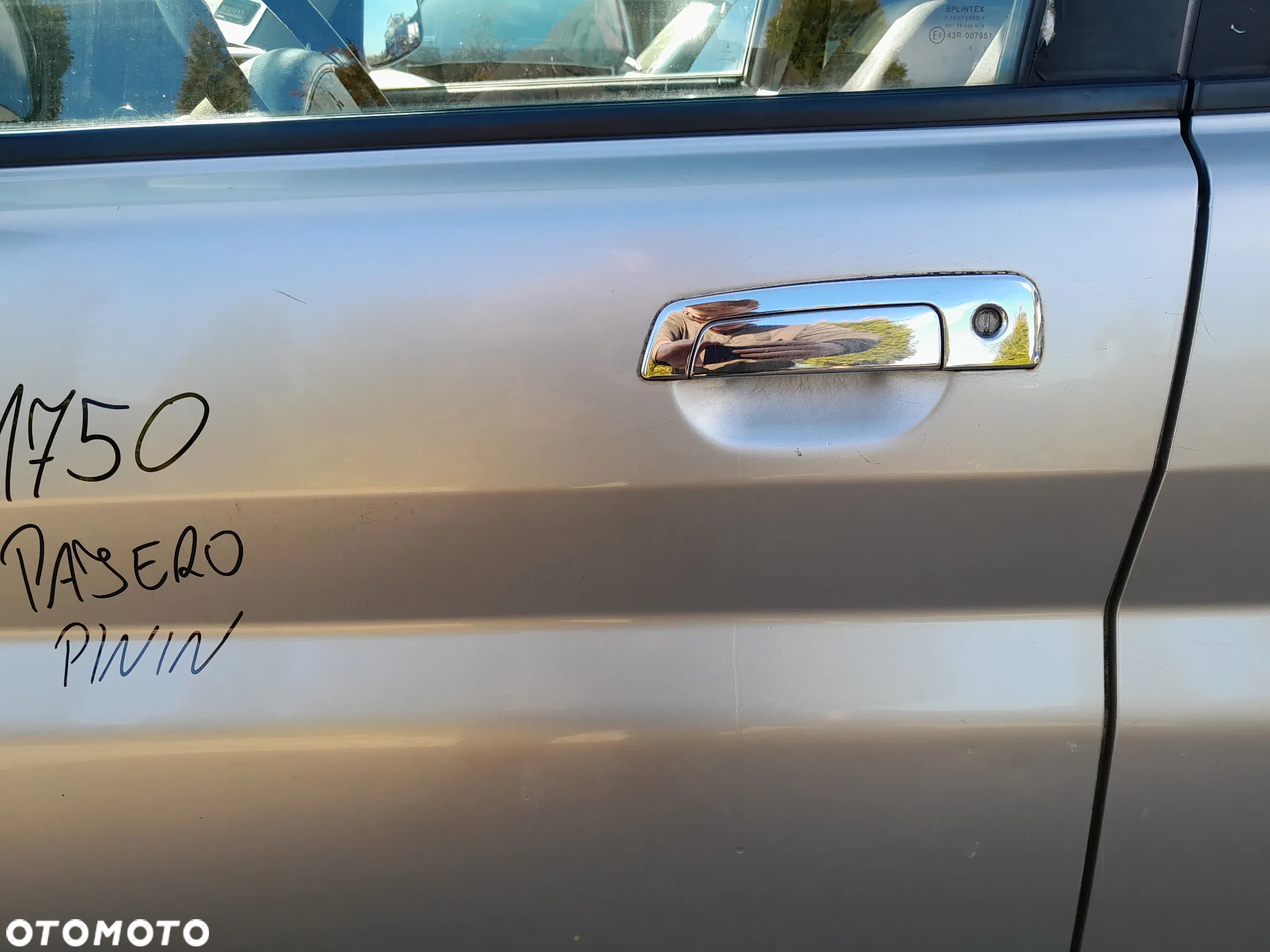 MITSUBISHI PAJERO PININ DRZWI LEWE PRZEDNIE LEWY PRZÓD - 3