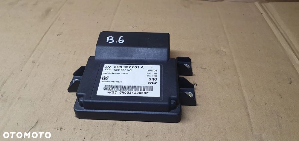 Moduł sterownik hamulca ręcznego VW Passat B6 3C8907801A - 2