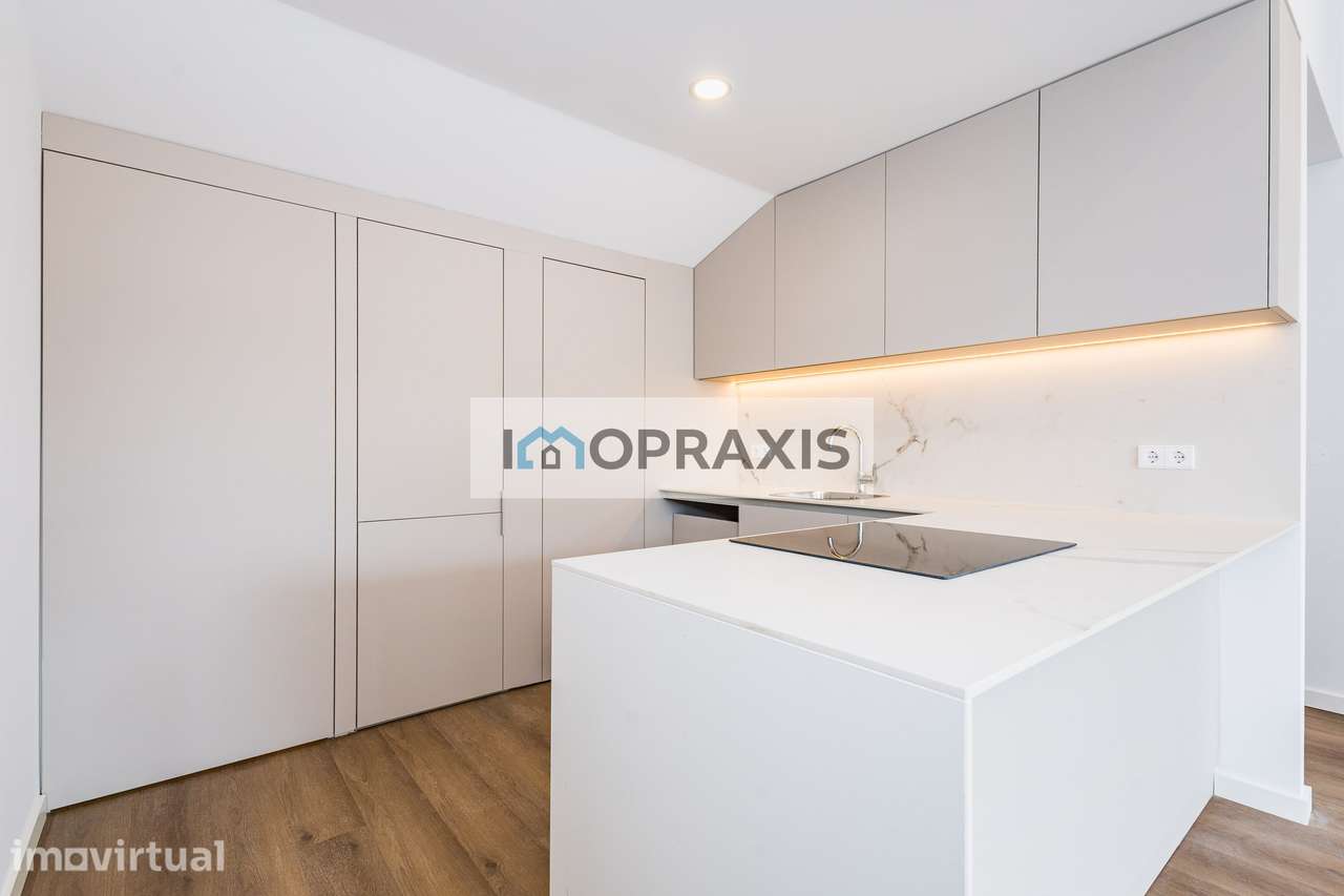 Apartamento T1 Moderno –Leiria- Vista Privilegiada para o Castelo - Grande imagem: 4/22