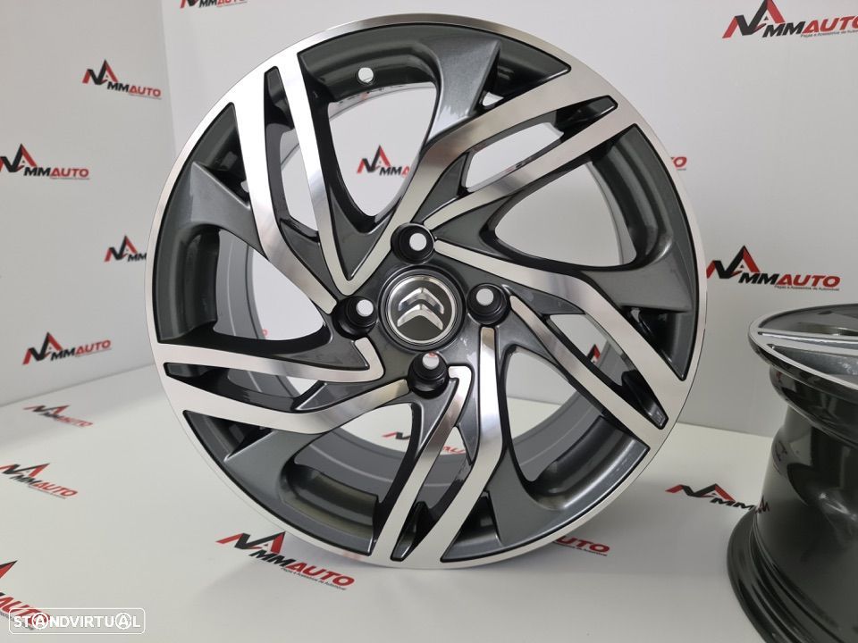 Jantes Look Citroen DS3 Gunmetal 16 - 4