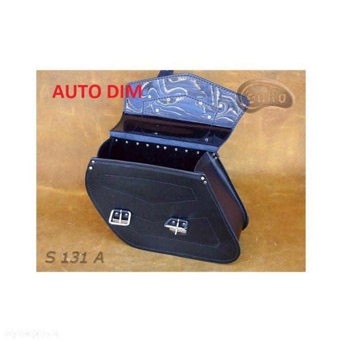 Sakwy motocyklowe skórzane S131 - 5