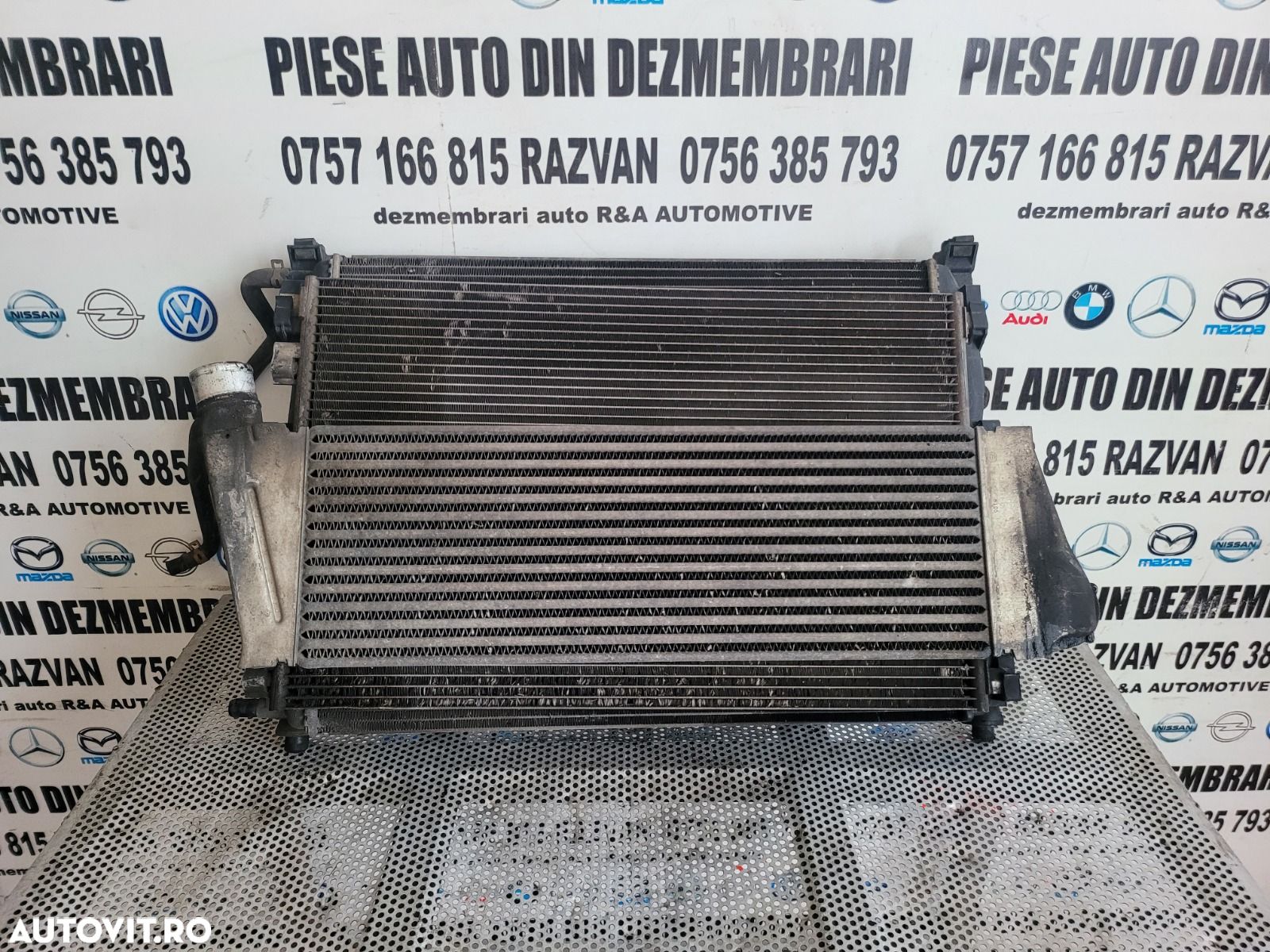 Grup Radiatoare Radiator Apa Clima Intercooler Termocupla Renault Megane 2 Scenic 2 1.5 Dci Euro 4 - 1