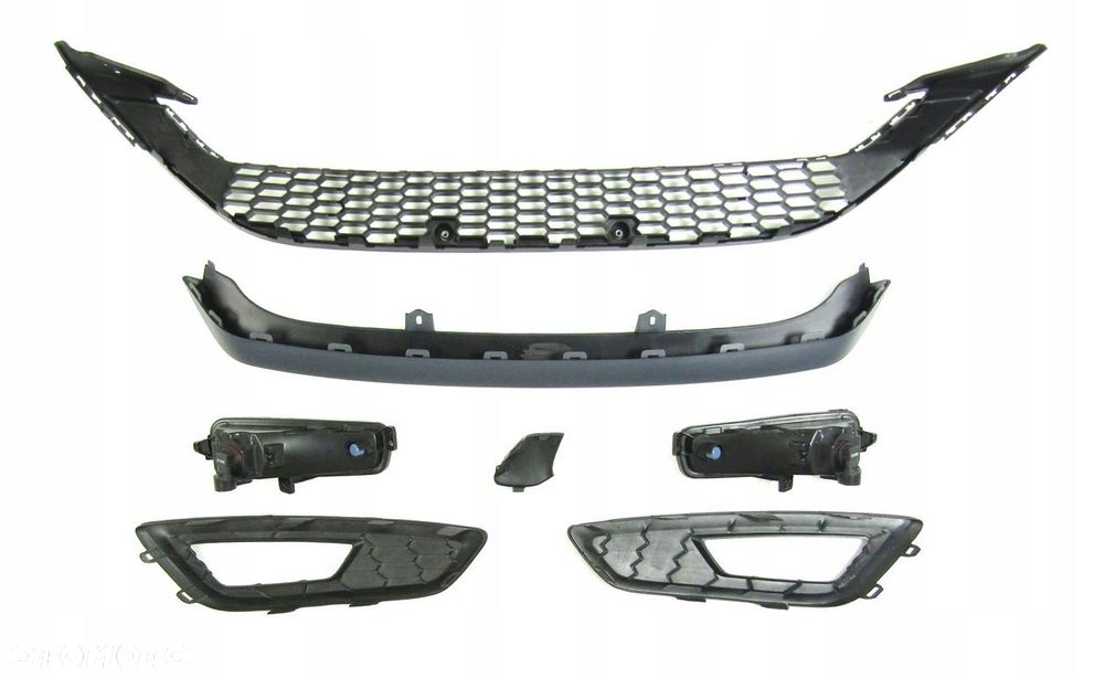 Ford Focus 14 - 18 ST Line Atrapa Kratki halogeny Zestaw ! - 2