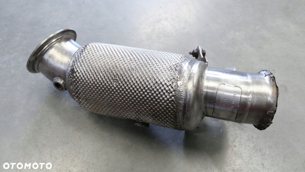 bmw f22 f87 m135 m235 downpipe katalizator sportowy n55 hjs motorsport - 1