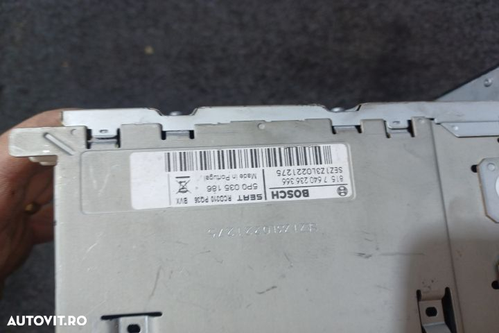 Radio cd 5P0035186 Seat Altea 1 [2004 - 2009] Freetrack minivan 5-usi - 4