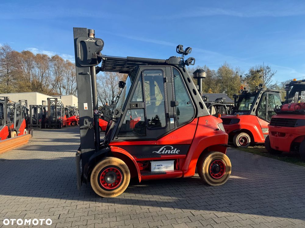 Linde H70D 2013 kabina 4 sekcje 396 h60 h80 diesel 396 toyot - 5