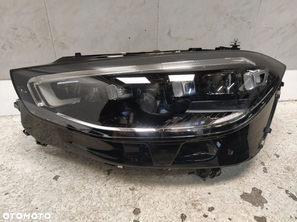 MERCEDES S-KLASA W223 LAMPA REFLEKTOR PRZÓD PRZEDNI LEWA LEWY FULL LED MULTIBEAM LED PRZETWORNICA KOMPLETNA USA ORYGINAŁ - 2