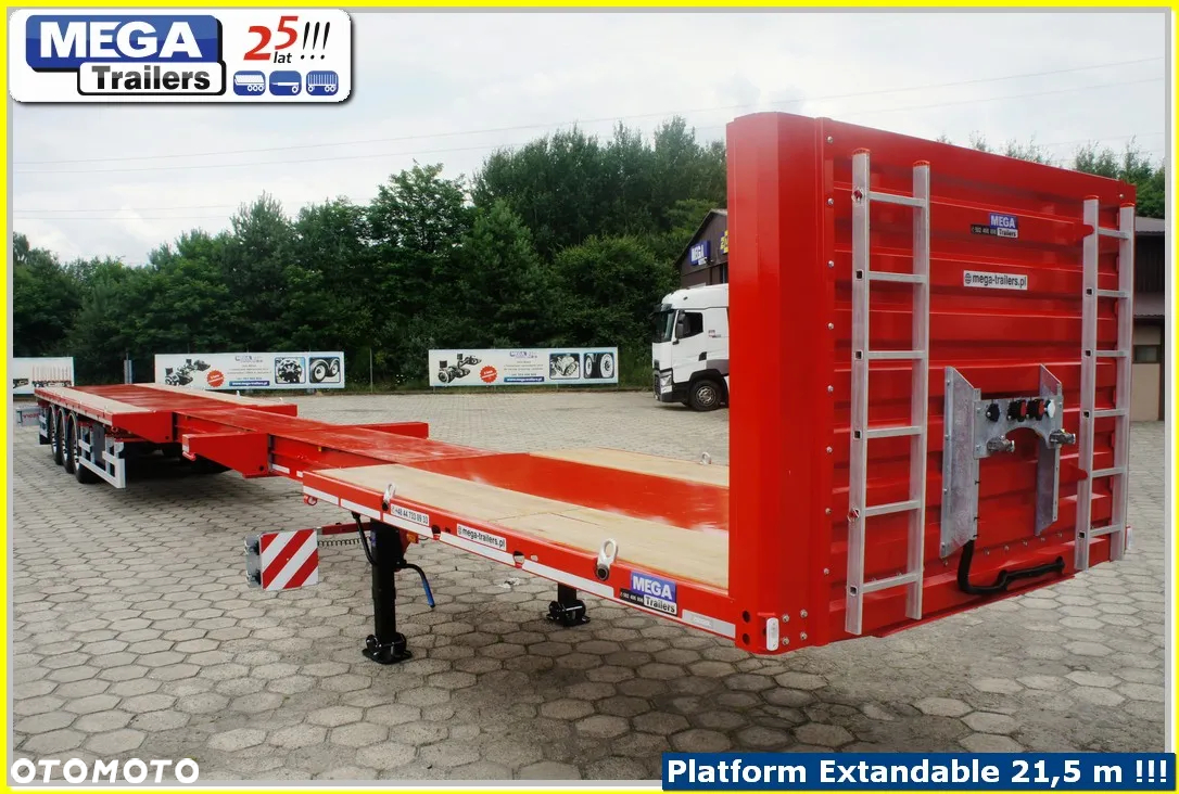 Inny TELEMEGA wysuw 7.50 m, 3 osie, ADR EX3- MEGA Trailers!! - 21