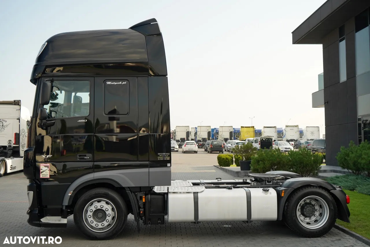 DAF XF 480 / MEGA / PUNGĂ JOSĂ / I-PARK COOL / ANVELOPE NOI / DUPĂ CONTRACT DE SERVICE GOLD - 6