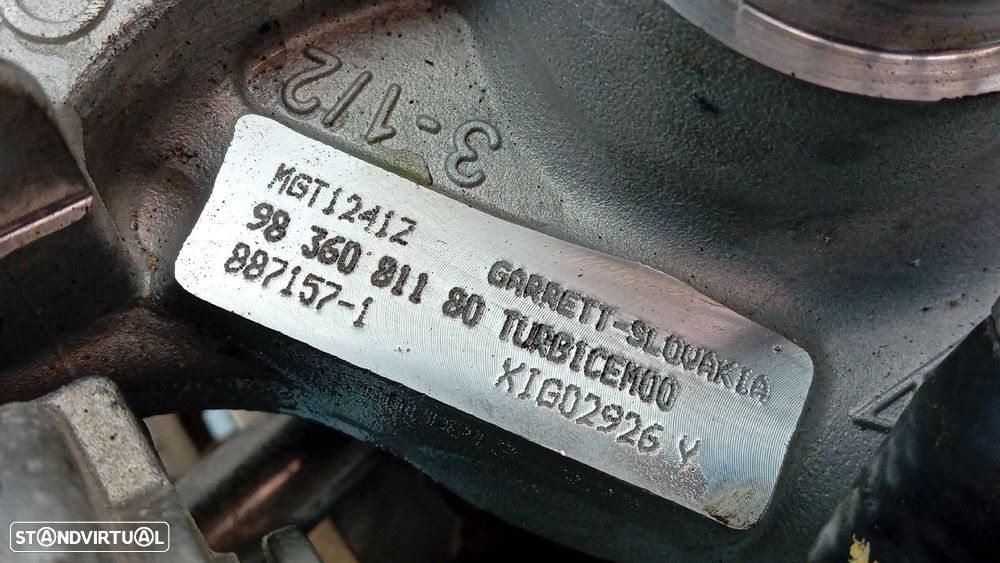 Turbo / compressor PEUGEOT 308 II - 3