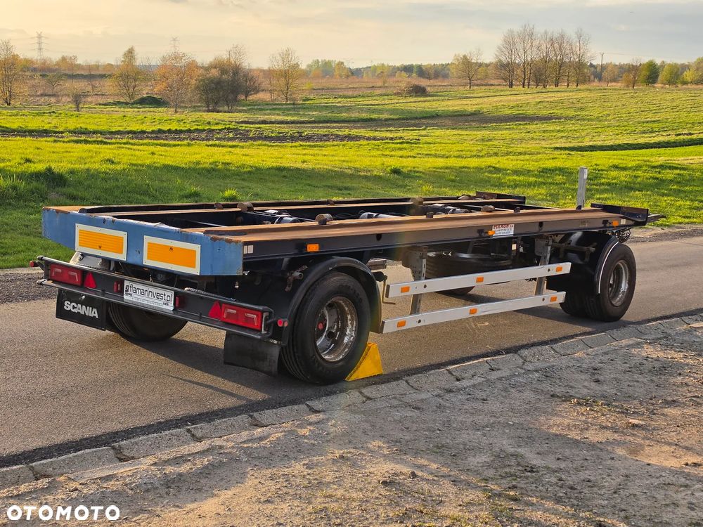 Polkon PRZYCZEPA POLKON PK-183 DO HAKOWCA ZŁOMU DO TROCIN DO TRANSPORTU KONTENERÓW ROLNICZA NA DUŻE KONTENERY - 18