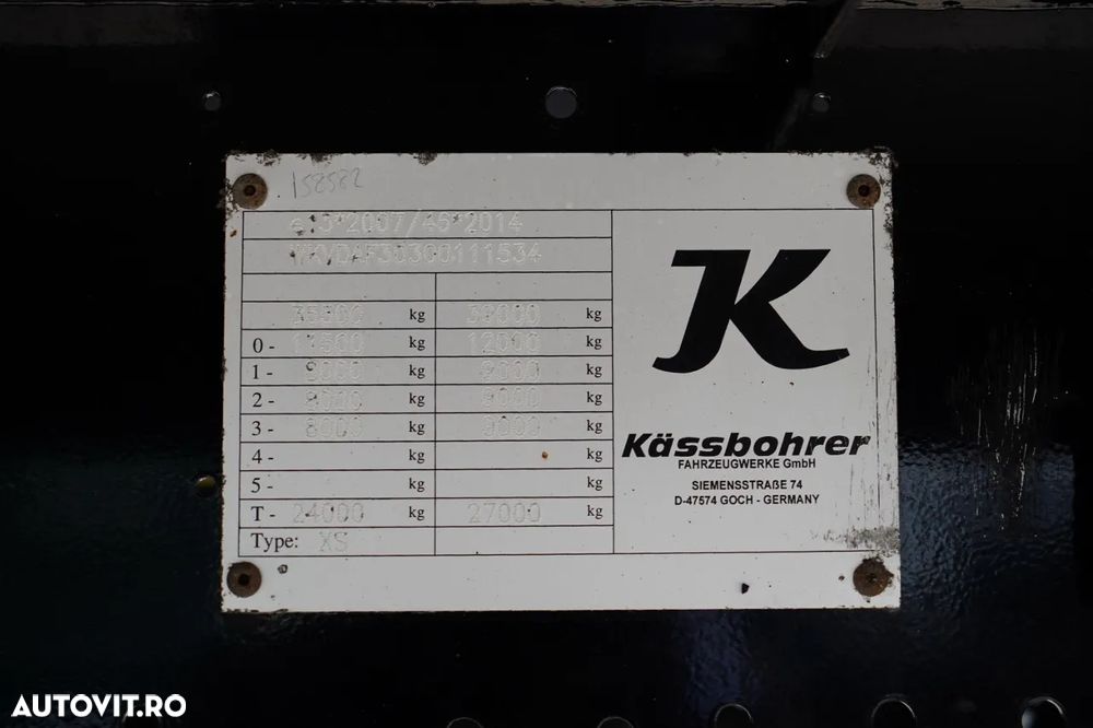 Kaessbohrer CORTINĂ KASSBOHRER / MEGA / LVT / 2021 - 27