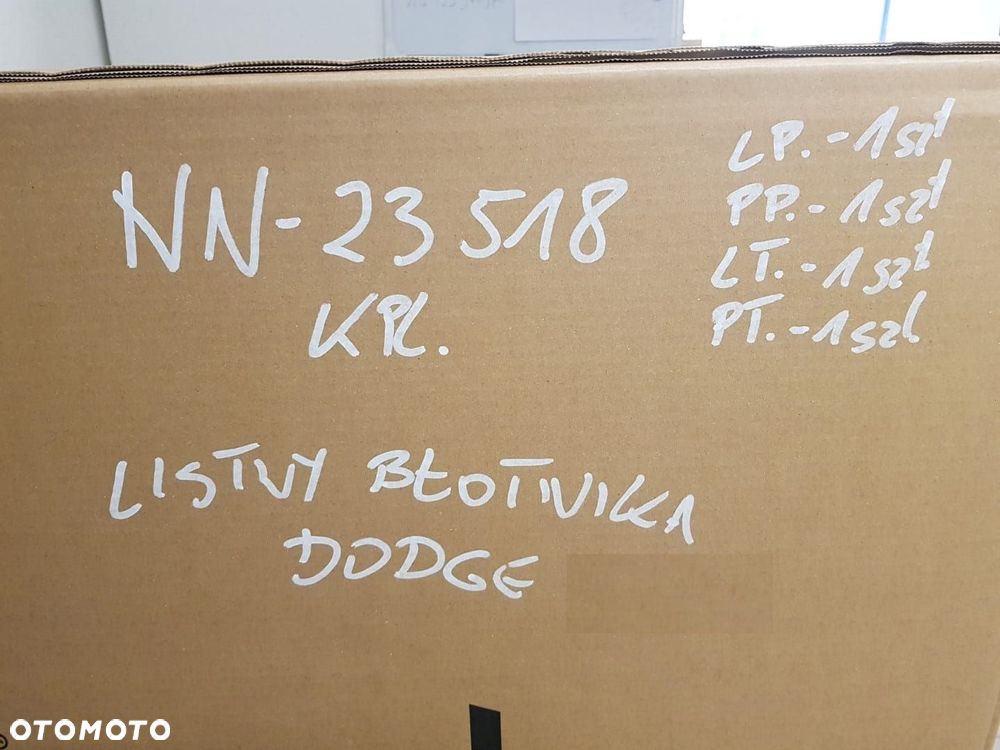 KOMPLET NOWE LISTWY NADKŁADKA POSZERZENIE BŁOTNIKA CZARNY POŁYSK DODGE CHALLENGER 08-22 AVS 850250 - 13