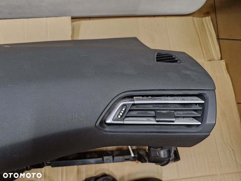 PEUGEOT 308 2 II T9 DESKA ROZDZIELCZA PASY PODUSZKI POWIETRZNE AIRBAG KOMPLET - 4