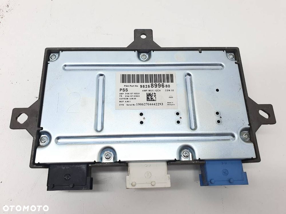 WZMACNIACZ 9825899680 PEUGEOT 5008 II 2019 EUROPA - 3