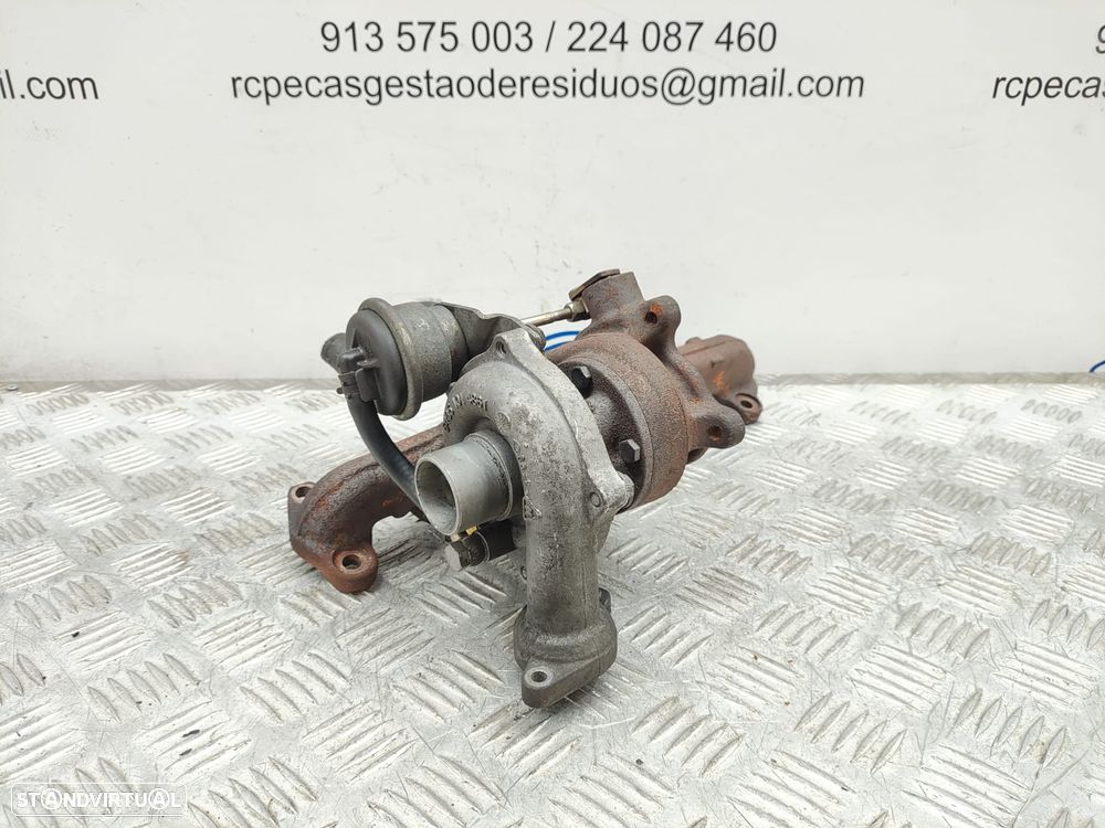 Turbo Original BorgWarner KKK 54359700009 PSA Peugeot Citroen Ford 1.4 HDI 70cv 8HT - 2
