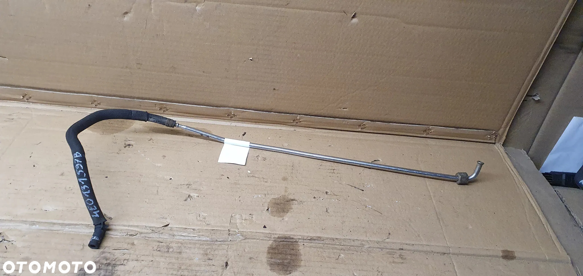 Przewód rurka wąż DPF Audi A8 D3 4.2 TDI 4E0131597B - 5
