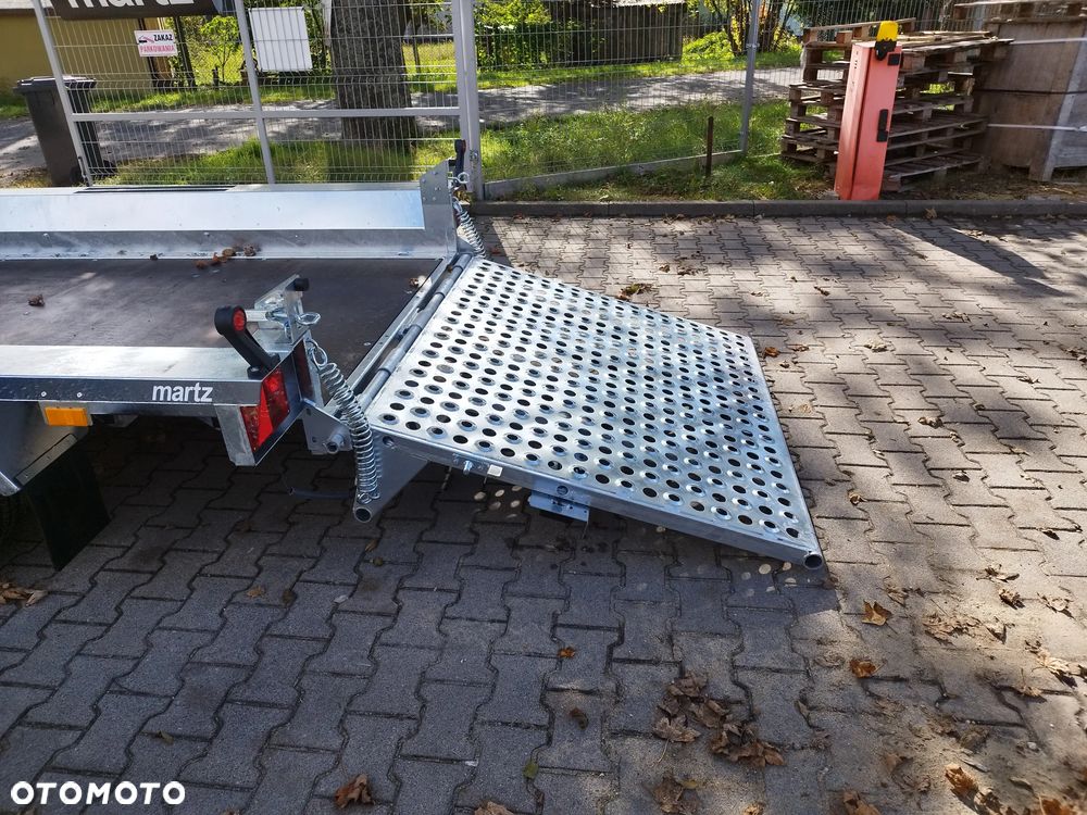 Martz Przyczepa Martz Bau 300x150 2700kg 2 osie pod sprzęt budowlany minikoparka walec dostawa - 10