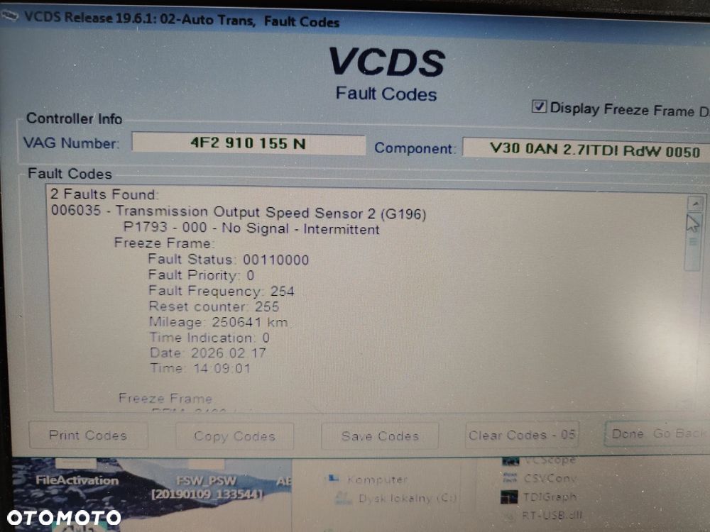 AUDI A6 C6 2.7 TDI HTH Skrzynia Biegów Automat Przód Napęd Multitronic - 6