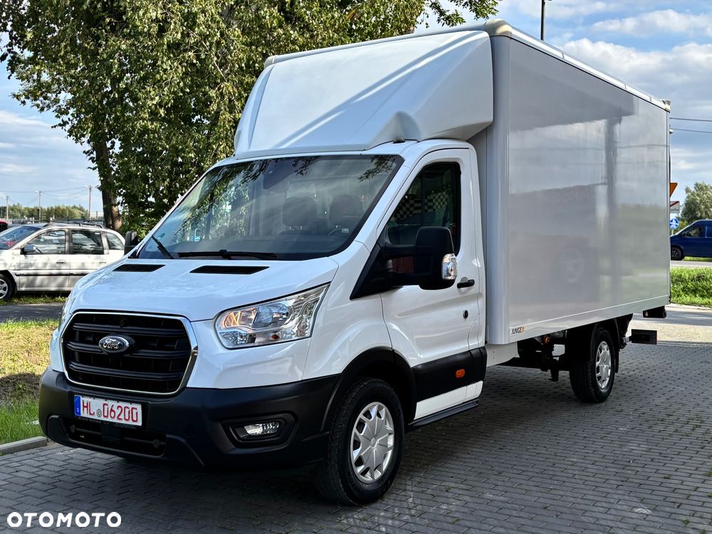 Ford Transit Kontener Winda LONG 420 cm długości Klima G.Fotele Kamera Nowy rozrząd + olej - 1