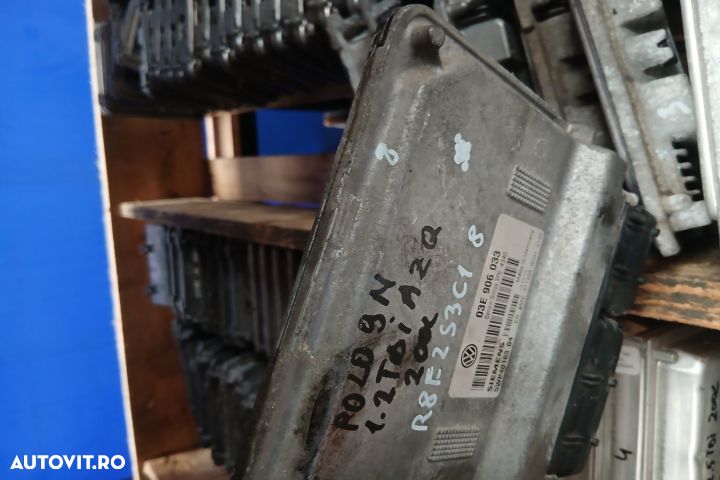 Calculator motor ECU 03E906033 03E906033 Volkswagen VW Polo 4 9N [200 - 5