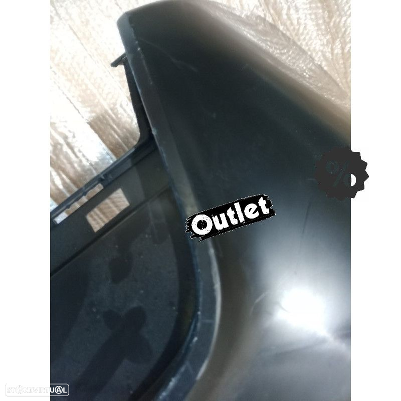 C014066C1 PARA-CHOQUES TRASEIRO BMW F30 12-19 LOOK M TECH PDC SAÍDA DUPLA - 5