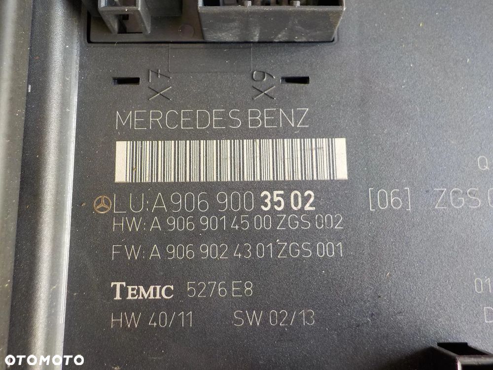 CRAFTER SPRINTER 906 MODUŁ BSI SAM A9069003502 - 2