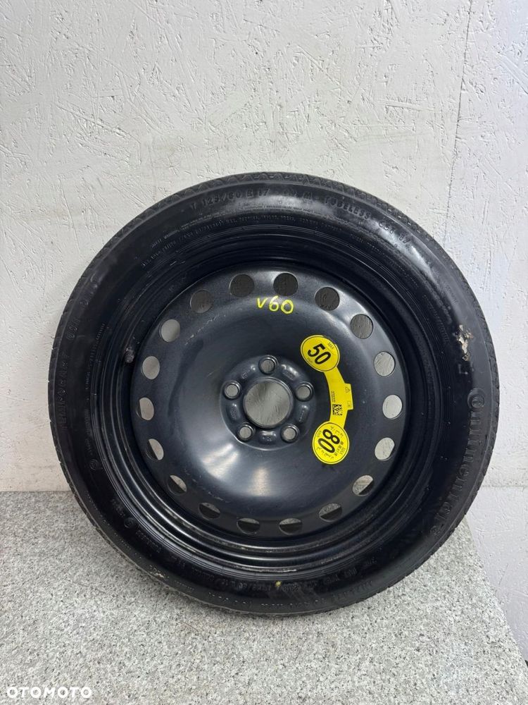 koło dojazdowe zapas volvo xc60 v60 s60 31302356 125/80/r17 5x108 - 9