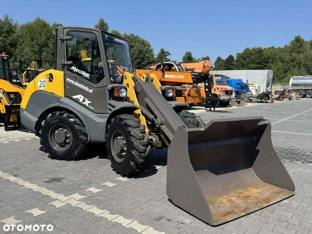Mecalac AX 700 Szybko-Złącze Łyżka Super Stan - 9