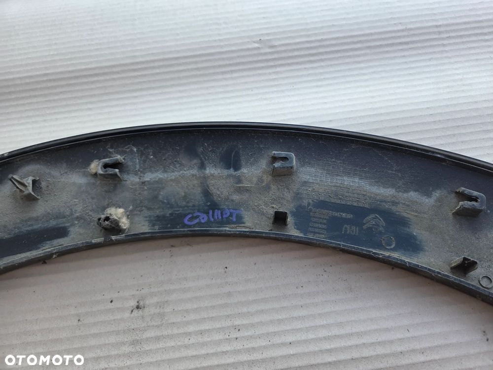 Listwa nakładka na błotnik prawy tył Citroen C3 III 9812088780 - 12